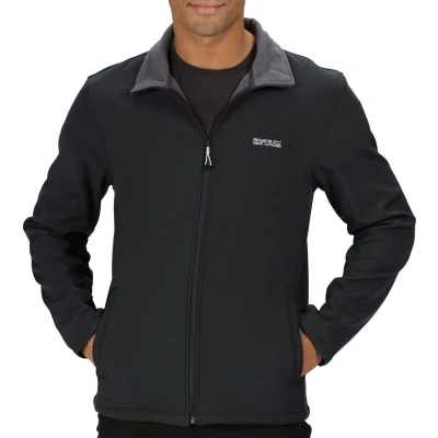Afbeelding van Cera Softshell Jas Heren Black 990 M Zwart Outdoor Jack