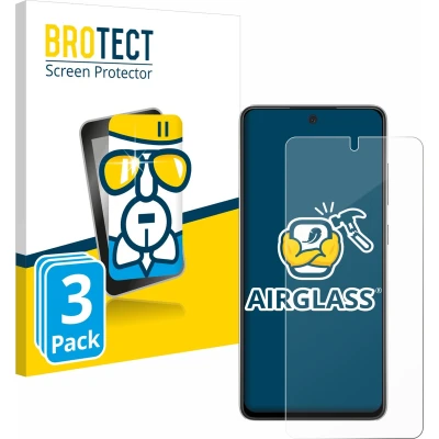 Afbeelding van BROTECT Screenprotector voor Samsung Galaxy A52s 5G Folie Beschermfolie Beschermglas transparant (3 Stuks)