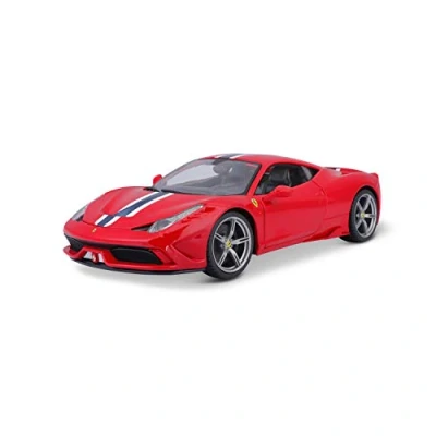 Afbeelding van Bburago Ferrari 458 Speciale modelauto schaalmodel 1:18 rood