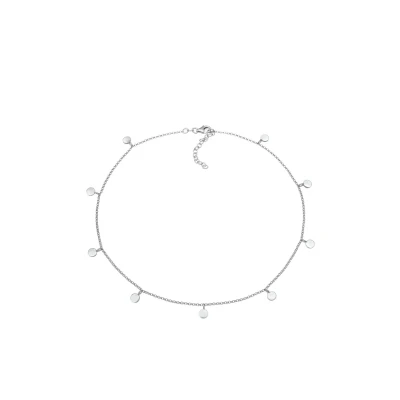 Afbeelding van Elli Basic BOHO Ketting, Dames, Maat: 36, Silber