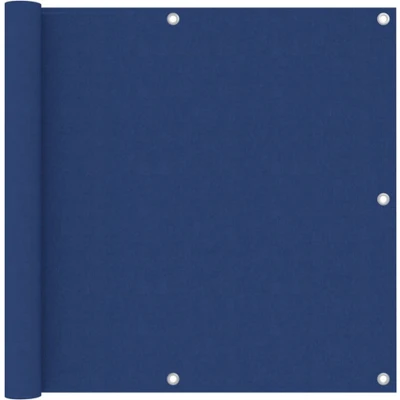 Afbeelding van Balkonscherm 90x500 cm oxford stof blauw