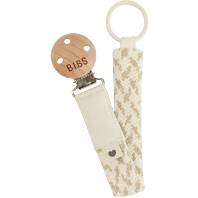 Afbeelding van BiBS Fopspeenkoord Ivory / Vanilla