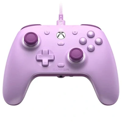 Image de GameSir G7 SE manette filaire pour Xbox Series XS, One &amp; Windows 10/11, de jeu Plug and Play avec effet Hall, joysticks/gâchette Hall Trigger, jack audio 3,5 mm, violet
