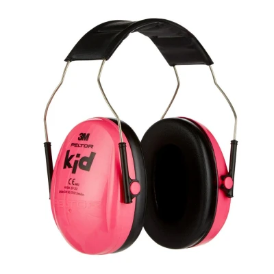 Afbeelding van 3M Peltor gehoorkap voor kinderen roze H510AK (27dB demping)