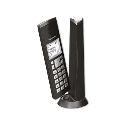 Afbeelding van Panasonic KX TGK220 DECT Draadloze telefoon met nummerherkenning en BEANTWOORDER; zwart