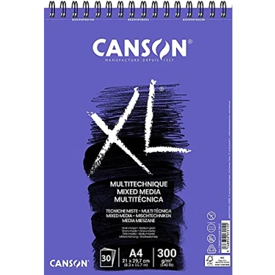 Image de Bloc de 30 feuilles A4 Canson XL® Mix Media