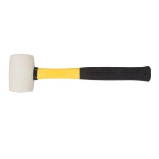 Afbeelding van Rubberen hamer Toolland 340 gram (Glasvezel handgreep)