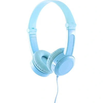 Afbeelding van onanoff Travel On Ear headset Kinderen Kabel Blauw Vouwbaar, Headset, Volumebegrenzing
