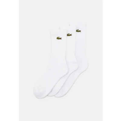 Afbeelding van Lacoste 3 PACK Sokken, Heren, Maat: 39 42, White