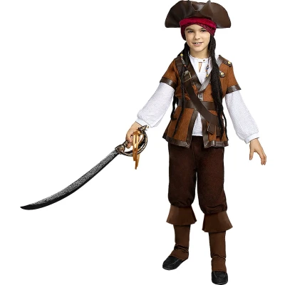 Afbeelding van FUNIDELIA Piraten kostuum voor Kinderen Caribische Collectie Maat: 97 104 cm