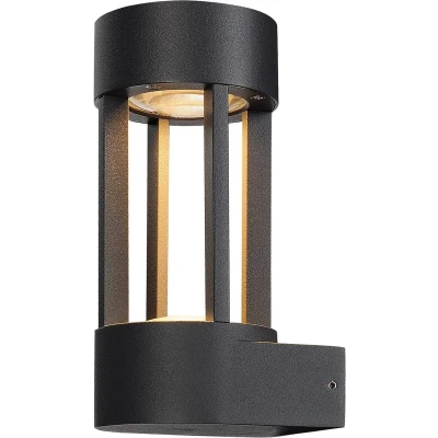 Afbeelding van SLV buiten wandlamp Slots Wall antraciet