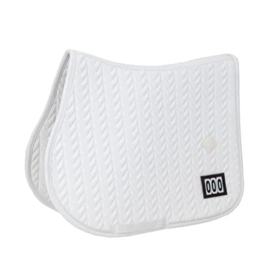 Afbeelding van Kentucky Horsewear Zadeldekje Fishbone Competiton Springen Wit