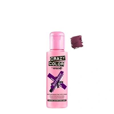 Image de Crazy Color Coloration Semi Permanente fugace Bordeaux no.51 100 ml