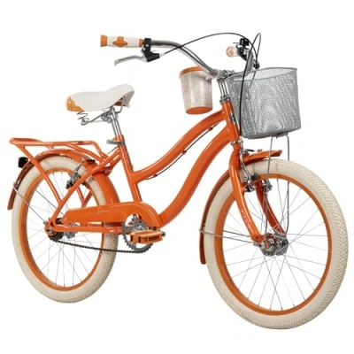 Afbeelding van Huffy Deluxe 20 inch Kinderfiets Cruiser Oranje