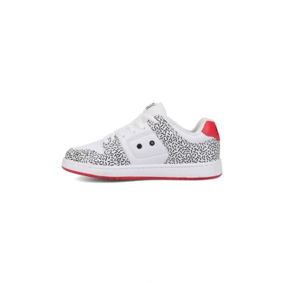 Afbeelding van DC Shoes Manteca 4 Chaussures en cuir pour femme, Blanc Noir Hotpink, 37 EU