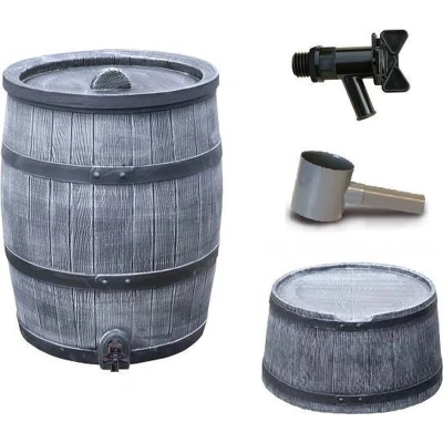 Afbeelding van Roto 120 liter grijs (Voordeelset)