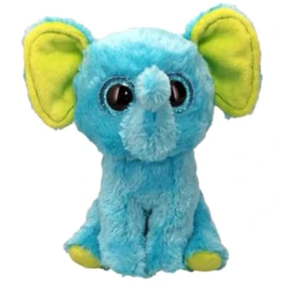 Afbeelding van Ty Beanie Boo Trunkles Blue Elephant 15 cm