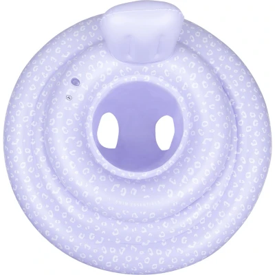 Afbeelding van Swim Essentials Baby Float 0 1 jaar Lila Panterprint