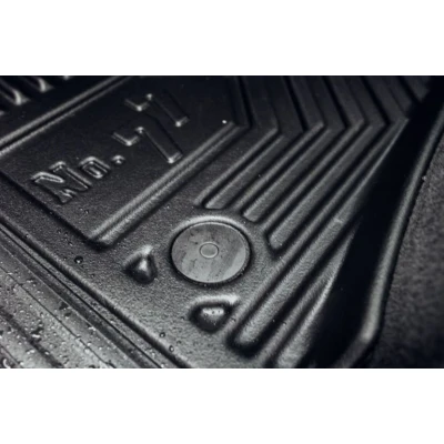 Afbeelding van FROGUM No. 77 77409064 Vloermatset Rubber voor en achter 4 Zwart Op maat gemaakt CITROËN: Berlingo