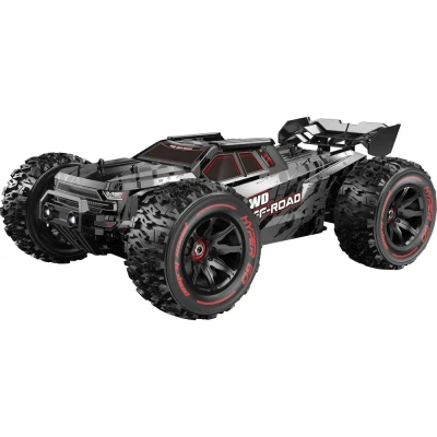 Afbeelding van MJX Hyper GO Zwart, Goud Brushless 1:14 RC auto Elektro Truggy 4WD RTR 2,4 GHz Incl. accu en lader, extra chassis