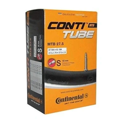 Afbeelding van Continental Presta 42 Mm 50 Units Binnenste Buis Zwart 29&#039;&#039; / 1.75 2.50
