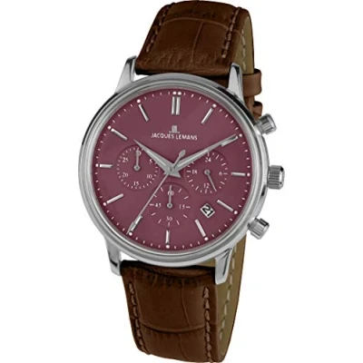 Afbeelding van Horloge Heren Jacques Lemans 1 209E (39 mm)