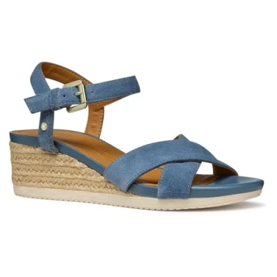 Afbeelding van Geox Espadrilles, Dames, Maat: 36.5, Avio Leer