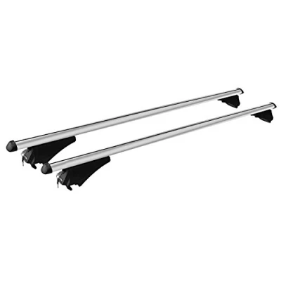 Afbeelding van Pro Plus Dakraildrager voor Gesloten Dakrail Lengte 120 cm Aluminium Maximale Belasting kilo 2 stuks