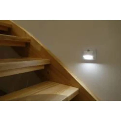 Afbeelding van Batterij LED Nachtlamp Grada met bewegings &amp; schemersensor