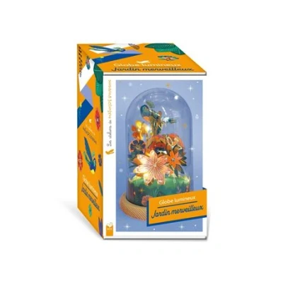 Image de Les ateliers de Mathilde Bourgon globe lumineux Oiseau merveilleux coffret avec accessoires