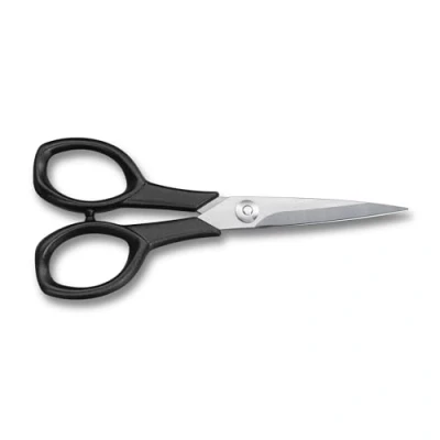 Afbeelding van Victorinox Huisschaar &#039;Italy&#039;, knutselschaar, papierschaar, scherp lemmet, 13 cm, robuust kunststof handvat, roestvrij staal, zwart