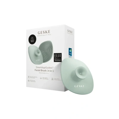 Afbeelding van GESKE SmartAppGuided™ 4 in 1 gezichtsborstel Gezichtsreinigingsborstel met handvat Zachte siliconen borstel Professionele gezichtsreiniging Gezichtsreinigingsapparaat Huidreiniging