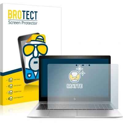 Afbeelding van BROTECT Screenprotector voor HP EliteBook 850 G5 Touch Folie Beschermfolie matte