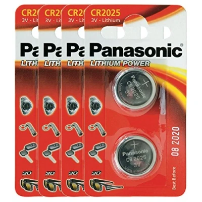 Afbeelding van Panasonic Batterij Lithium, Knoopcel, CR2025, 3V Elektronica, Lithium Power, Retail Blister (2 stuks