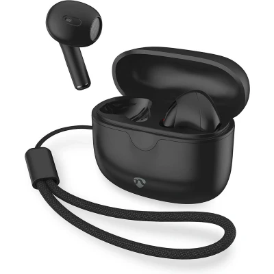 Afbeelding van Nedis Volledig Draadloze Oordopjes Bluetooth Maximale batterijduur: 16 uur Aanraakbediening Charging case oplaadcase Ingebouwde microfoon Ondersteuning voor spraakbesturing Zwart
