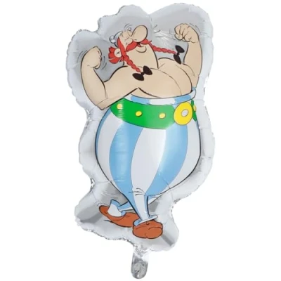 Afbeelding van CHAKS Obelix Asterix aluminium ballon van 81 cm