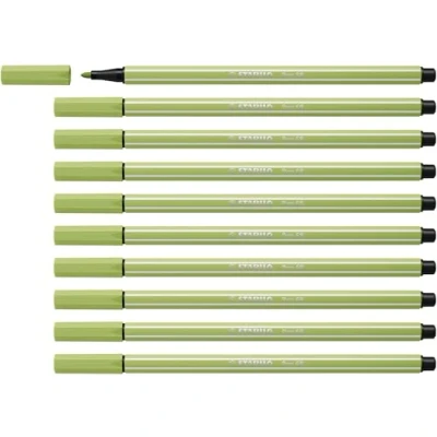 Afbeelding van Stabilo Viltstift pen 68/34 m pistache 1 stuk 10 stuks