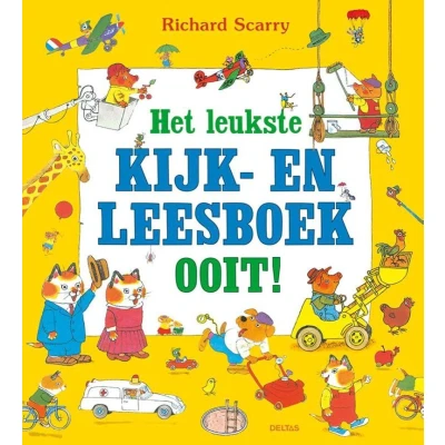 Afbeelding van Het leukste kijk en leesboek ooit!