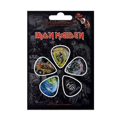 Image de Iron Maiden Lot de 5 Plectres Eddie