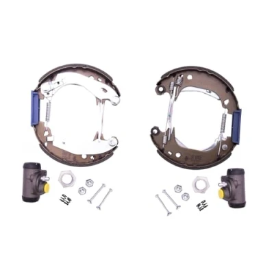 Afbeelding van HELLA Shoe Kit Pro 8DB 355 003 921 Remschijf, trommelrem Met wielremcilinder, stel element CITROËN: AX, Saxo Hatchback, PEUGEOT: 106 II Hatchback