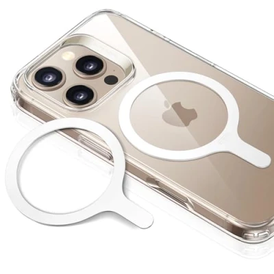 Afbeelding van ESR HaloLock 360 Universele MagSafe Ring Sticker (2 Pack) Wit