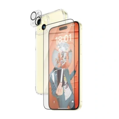 Afbeelding van Schermbeschermer voor mobiel Panzer Glass B1174+2811 Apple iPhone 15 Plus