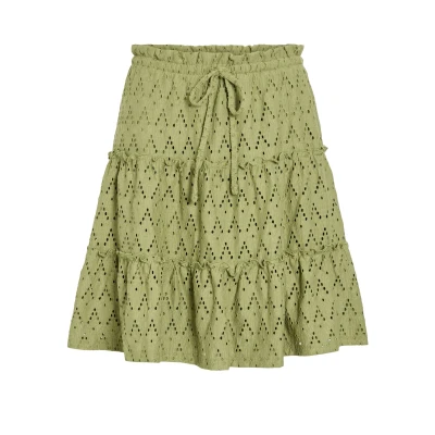 Afbeelding van VILA Viamalina Alijn rok, Dames, Maat: XL, Sage