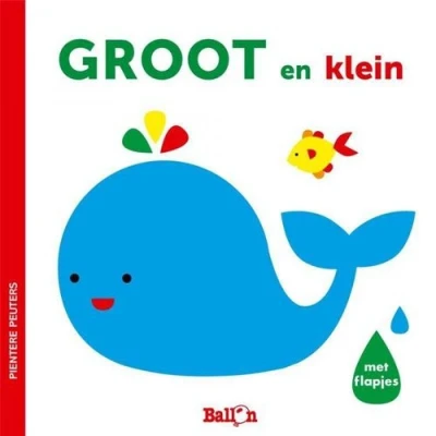 Afbeelding van Uitgeverij ballon flapjesboek pientere peuters groot en klein