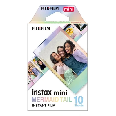 Image de Set de 10 papiers photo instantané Fujifilm Instax Mini Mermaid Tail