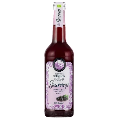 Afbeelding van Searoop Zwarte bes lavendel roos 500ml BIO