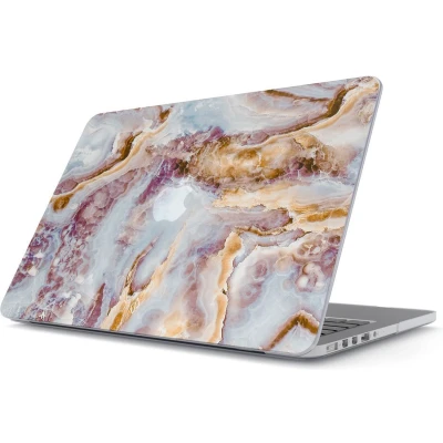 Afbeelding van Burga Hard Case Apple Macbook Pro 13 inch (2020) Frozen Leaves