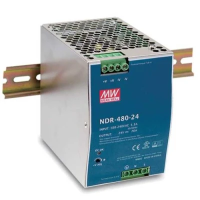 Image de D Link DIS N480 48 Alimentation électrique (montable sur rail DIN) 480 Watt pour 100G 5PSW