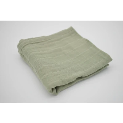Afbeelding van Babydrogist Hydrofiele Luierdoek Olive Green 65 x cm 1 stuk 100% Biologisch Katoen