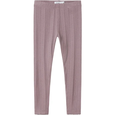 Afbeelding van Name It mini meisjes legging JULIA Elderberry Regular Fit